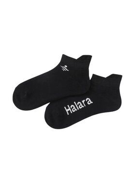 HALARA Black Pickleball Ankle Socks